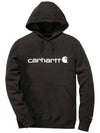 Signature graphic hoodie black 103873 013 - CARHARTT - BALAAN 2