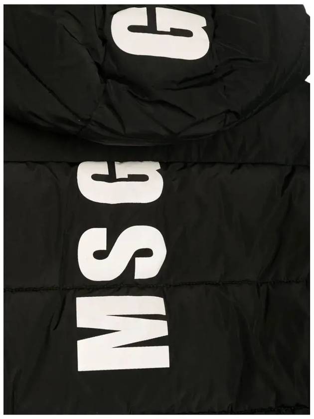 Kids Women s Logo Hooded Padding Jacket F3MSJUPF001 110 - MSGM - BALAAN 4