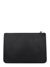 Logo Strap Cash Medium Clutch Bag Black - BALENCIAGA - BALAAN 4