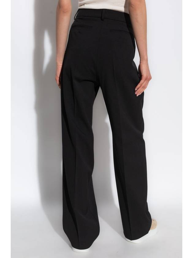 Sportmax Wool Trousers, Women's, Black - MAX MARA SPORTMAX - BALAAN 4