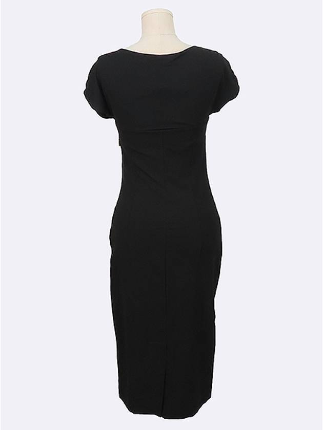 Black color button detail women s dress size 36 - MAX MARA - BALAAN 3