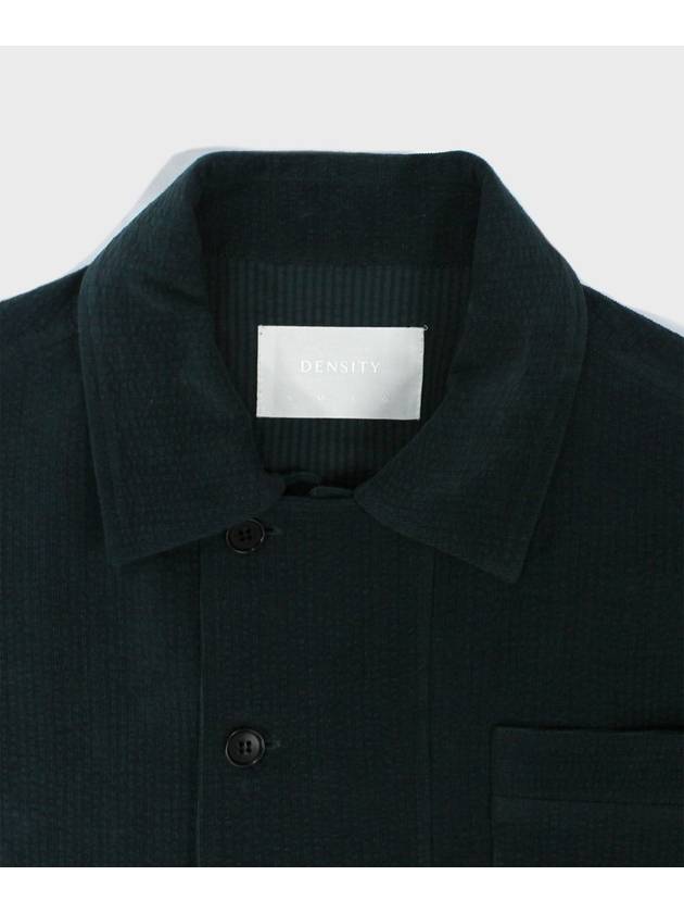 Corduroy Shirts Dark Cyan - DENSITY - BALAAN 9