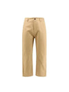 Cotton Straight Pants Beige - MARNI - BALAAN 2