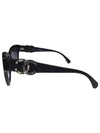 Eyewear Logo Square Sunglasses Black - CHANEL - BALAAN.