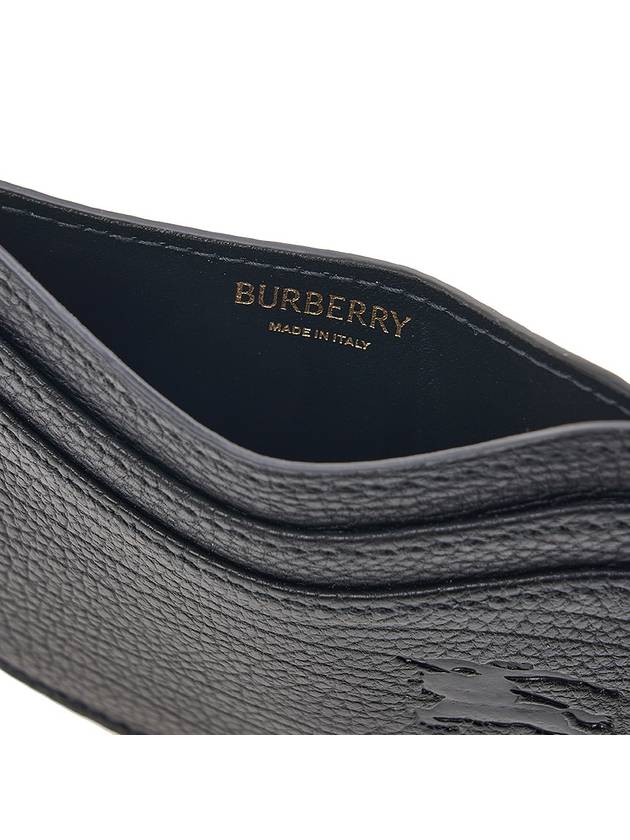 Rocking Horse Leather Card Wallet Black - BURBERRY - BALAAN 10