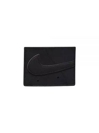 Icon Air Force 1 Card Wallet Black - NIKE - BALAAN 1