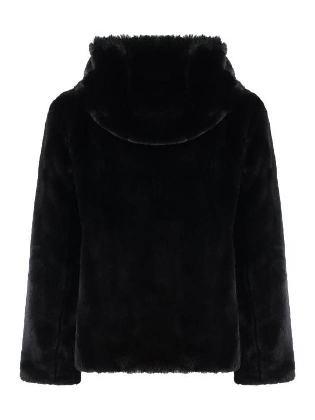 Flynn Reversible Hooded Down Padding Black - MAX MARA - BALAAN 5