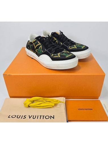 Jacquard Woven LV Olly Sneakers 245 - LOUIS VUITTON - BALAAN 1