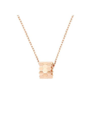 Bee My Love Small Pendant Necklace Rose Gold - CHAUMET - BALAAN 1