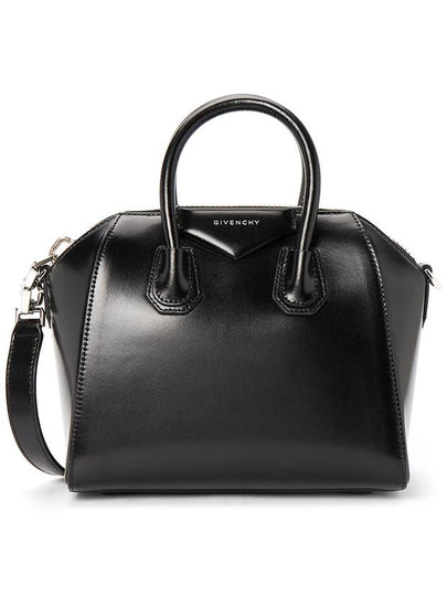 Antigona Leather Small Tote Bag Black - GIVENCHY - BALAAN 2