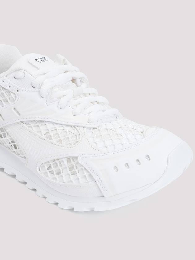 Orbit Mesh Low Top Sneakers White - BOTTEGA VENETA - BALAAN 5