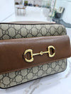 Horsebit 1955 small shoulder bag cross 645454 - GUCCI - BALAAN 8