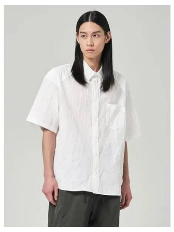 Core crinkle cotton short sleeve shirt white domestic product GM0024031291510 - JUUN.J - BALAAN 1