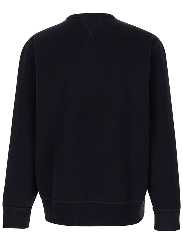 Embroidered Logo Pony Crew Neck Sweatshirt Black - POLO RALPH LAUREN - BALAAN 2