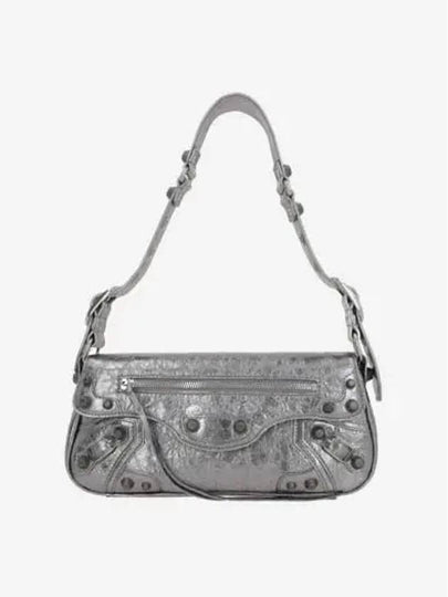 Le Cagole Metallic Small Shoulder Bag Silver - BALENCIAGA - BALAAN 2