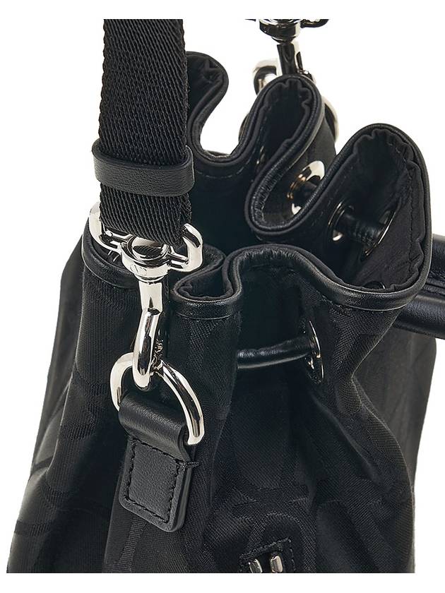 Nylon Bucket Bag Black - VALENTINO - BALAAN 8