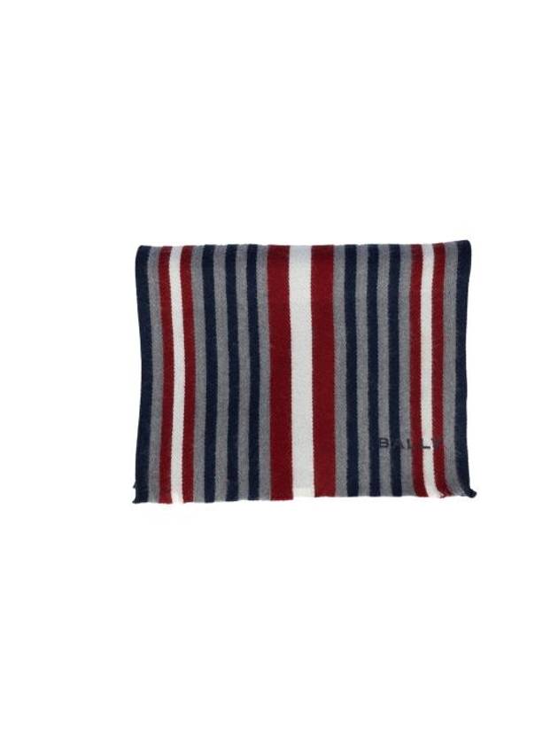 Stripe Wool Muffler - BALLY - BALAAN 1