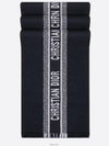 Oblique University Reversible Wool Muffler Blue - DIOR - BALAAN 5