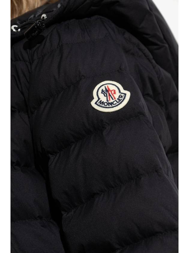 Hede Hooded Short Down Padding Black - MONCLER - BALAAN 6