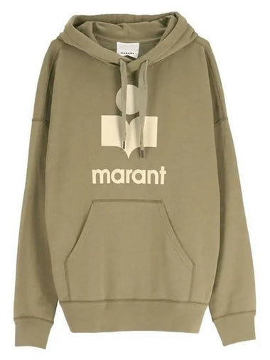 Miley Logo Hoodie Khaki - ISABEL MARANT - BALAAN 1