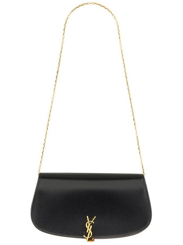 Voltaire Shoulder Bag Black - SAINT LAURENT - BALAAN 2