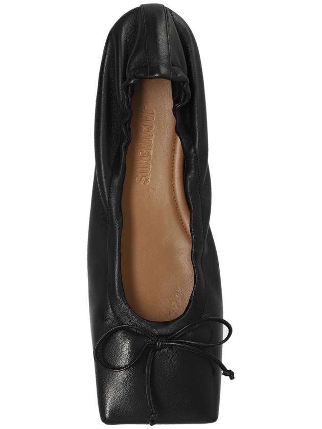 square ballet flats black - JACQUEMUS - BALAAN 7