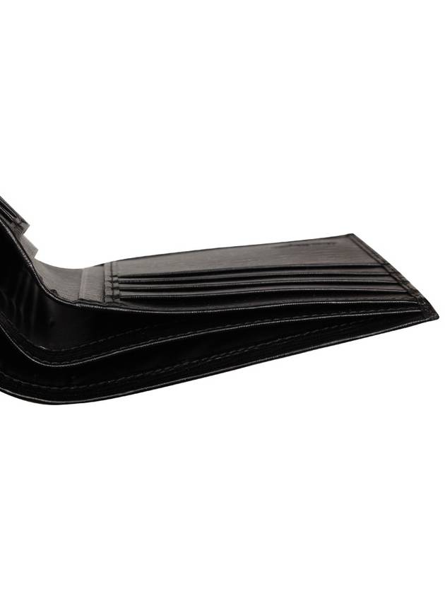 Gancini Half Wallet Black - SALVATORE FERRAGAMO - BALAAN 7