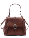 Penelope Leather Shoulder Bag Brown - CHLOE - BALAAN 3