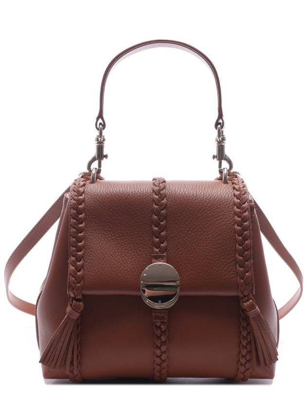 Penelope Leather Shoulder Bag Brown - CHLOE - BALAAN 3