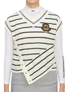 Golf Wear Women s Vest MLW 3A AB02 WHITE - MARK & LONA - BALAAN 2