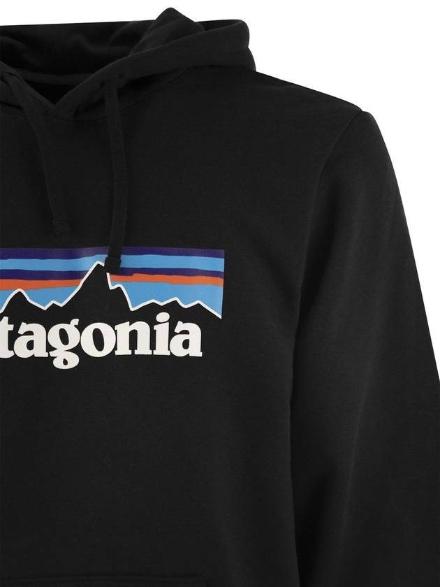 P 6 Logo Uprisal Hoodie Black - PATAGONIA - BALAAN 5