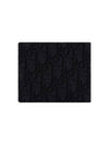 Wallet Black  Oblique Jacquard - DIOR - BALAAN 4