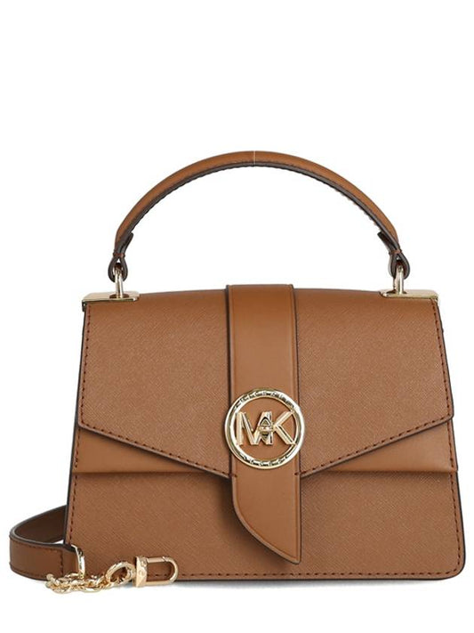 Greenwich Mini Leather Cross Bag Brown - MICHAEL KORS - BALAAN 2