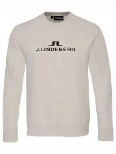 Alpha Crew Neck AMJS08922 C113 Men's Alpha Crew Neck - J.LINDEBERG - BALAAN 2