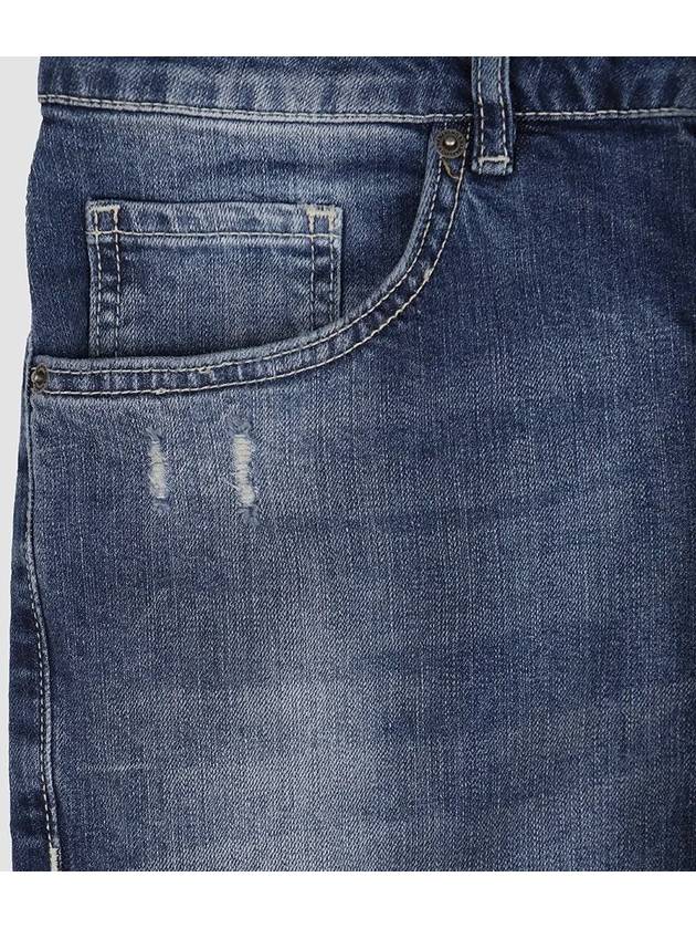 IKALOOK ITALY Normal Scratch Men's Medium Denim BJN101 - IKALOOOK - BALAAN 5