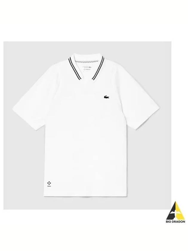 Daniel Medvedev Polo DH196153G001 Short Sleeve T Shirt - LACOSTE - BALAAN 1