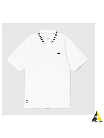 Daniel Medvedev Polo DH196153G001 Short Sleeve T Shirt - LACOSTE - BALAAN 1