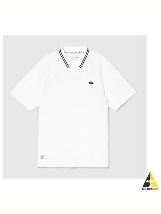 Daniel Medvedev Polo DH196153G001 Short Sleeve T Shirt - LACOSTE - BALAAN 1