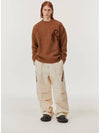 alpaca embroidery knit sweater dark orange - MONTSENU - BALAAN 1