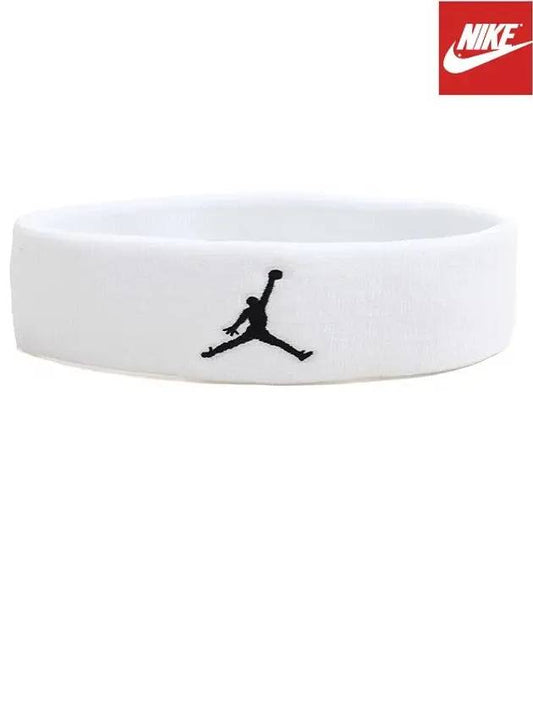 Jordan Jumpman Headband White - NIKE - BALAAN.