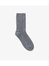 Women s knitted socks melange gray - LACOSTE - BALAAN 1