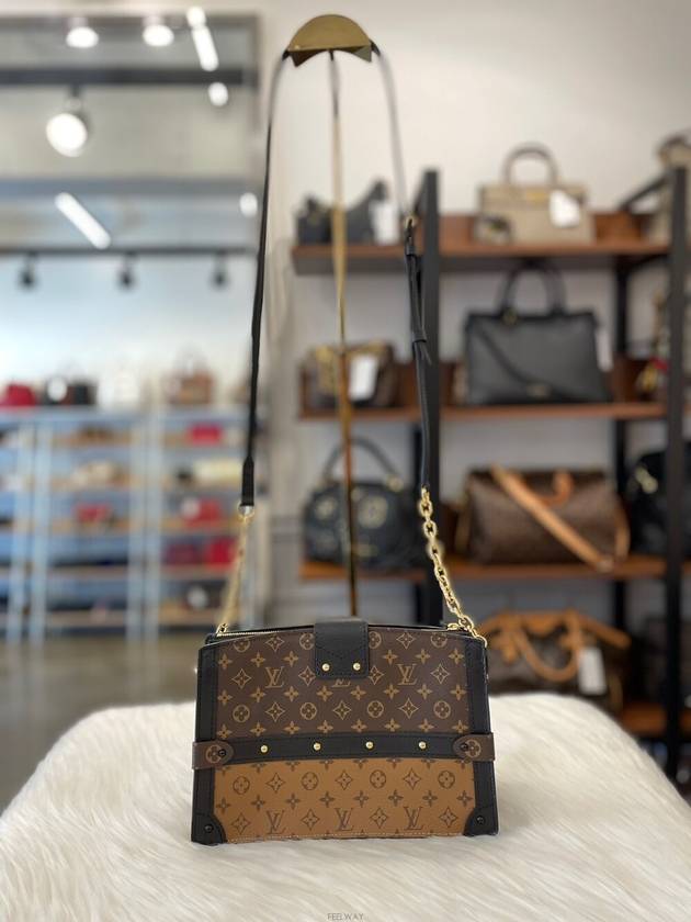 Daol Sangin Store Monogram Reverse Maltage Trunk Shoulder Bag M43596 Condition A - LOUIS VUITTON - BALAAN 3