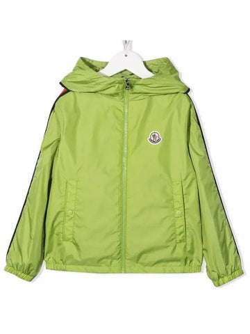 Kids Logo Hooded Jacket 1A000 58 68352 81C - MONCLER - BALAAN 1