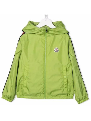 Kids Logo Hooded Jacket 1A000 58 68352 81C - MONCLER - BALAAN 1