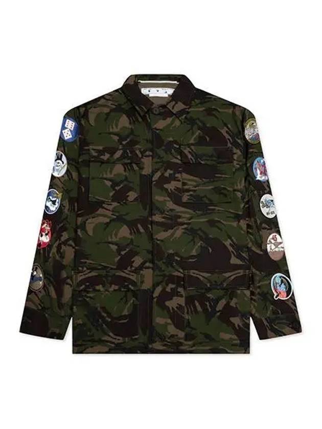 off white jacket safari patch green - OFF WHITE - BALAAN 1