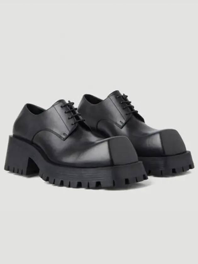 Trooper Lace-Up Derby Black - BALENCIAGA - BALAAN 2