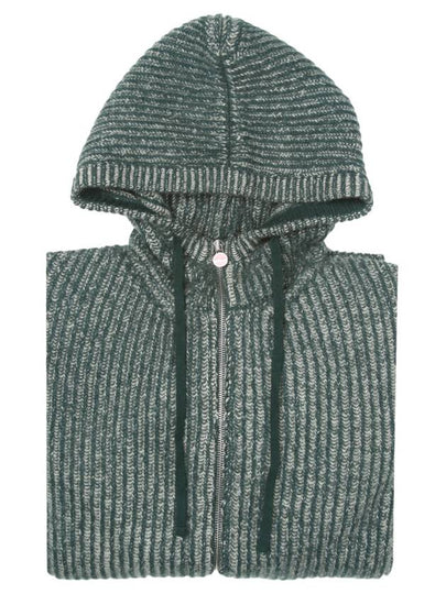 Cashmere 100 hooded zipup UK989AI18 - KITON - BALAAN 2