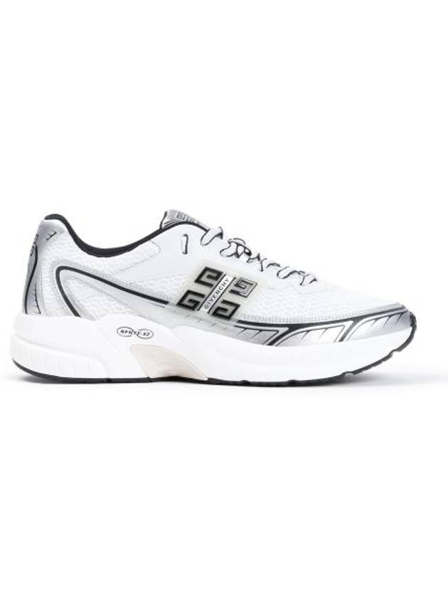 NFNTY-52 Low Top Sneakers Silver - GIVENCHY - BALAAN 3