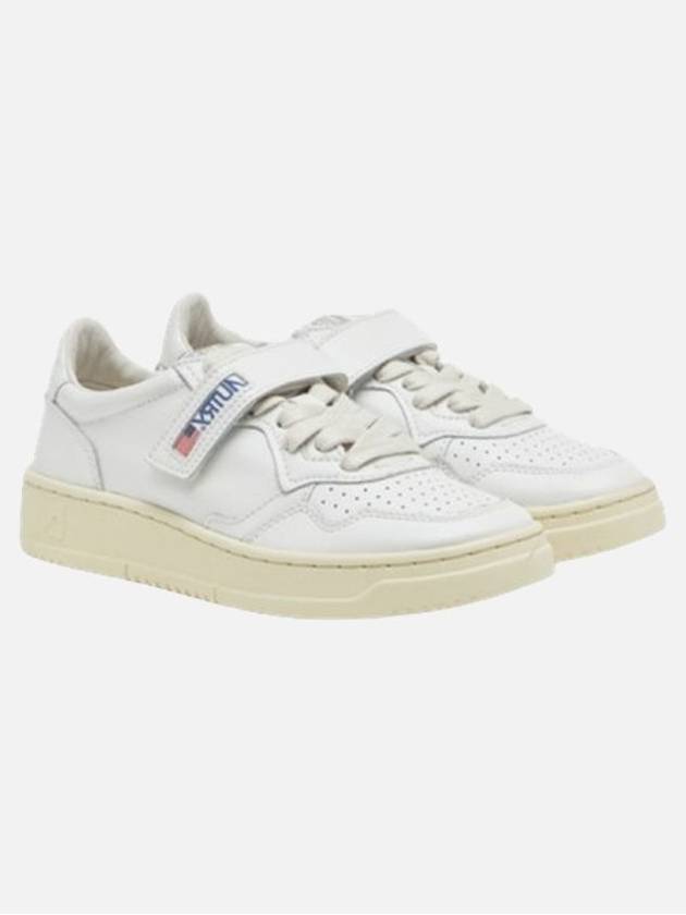 Women's Leather Low Top Sneakers White - AUTRY - BALAAN 2