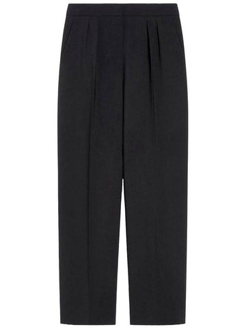 Max Mara Trousers Black - MAX MARA - BALAAN 1